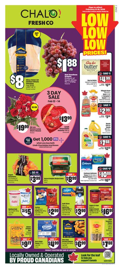 Chalo! FreshCo (ON) Flyer February 12 to 18