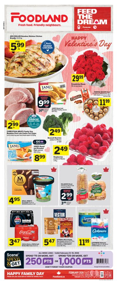 Foodland (ON) Flyer February 12 to 18