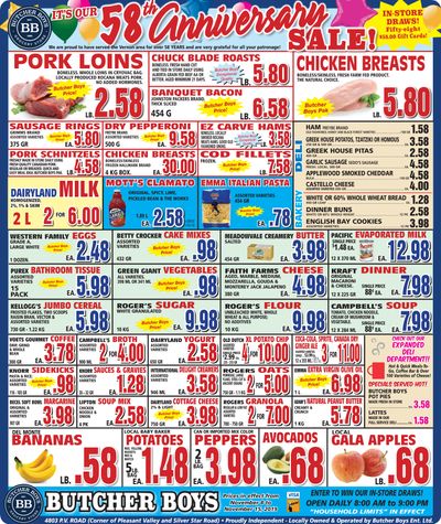 Butcher Boys Grocery Store Flyer November 8 to 15