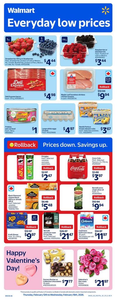Walmart (Atlantic) Flyer February 12 to 18