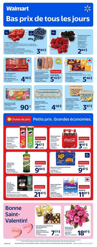 Walmart (QC) Flyer February 12 to 18