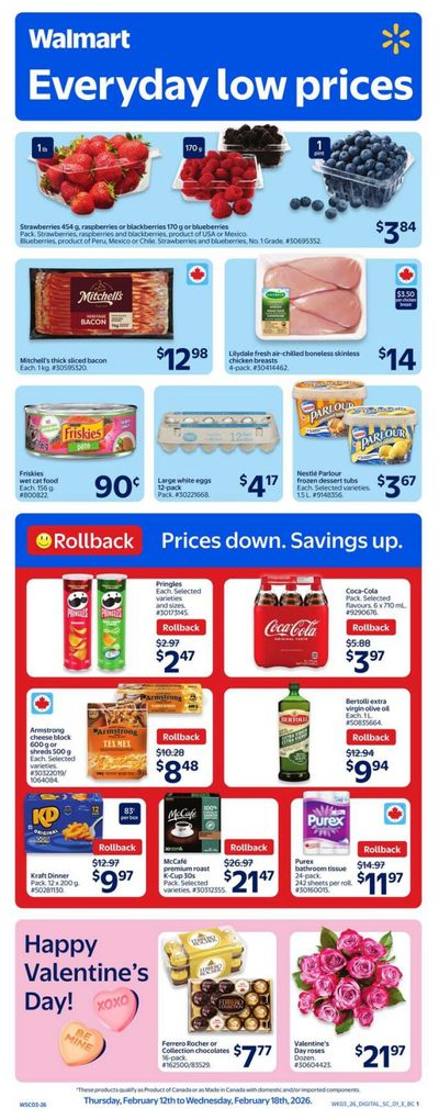 Walmart (West) Flyer February 12 to 18