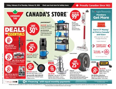 Canadian Tire (West) Flyer February 13 to 19