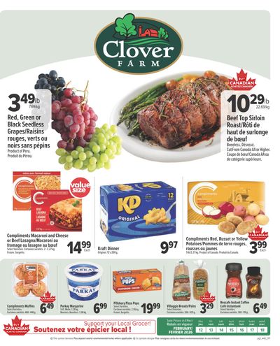 Clover Farm (Atlantic) Flyer February 12 to 18