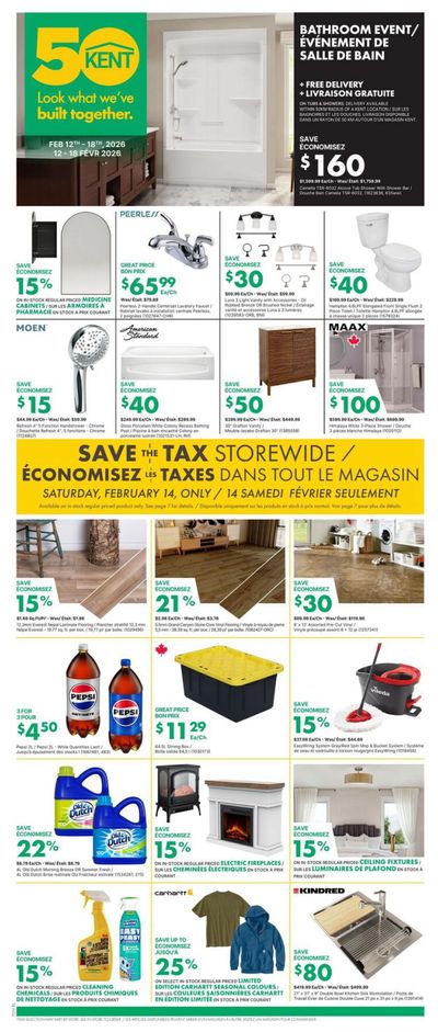 Kent Building Supplies Flyer February 12 to 18