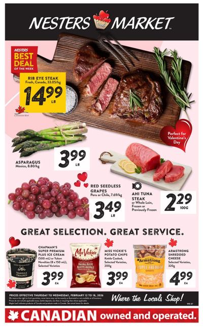 Nesters Market Flyer February 12 to 18
