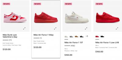 Foot Locker Canada Valentine’s Day Shoes & Apparel
