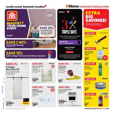 Home Hardware Building Centre (Atlantic) Flyer February 12 to 25