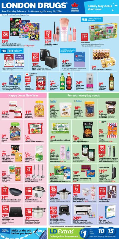 London Drugs Weekly Flyer February 12 to 18