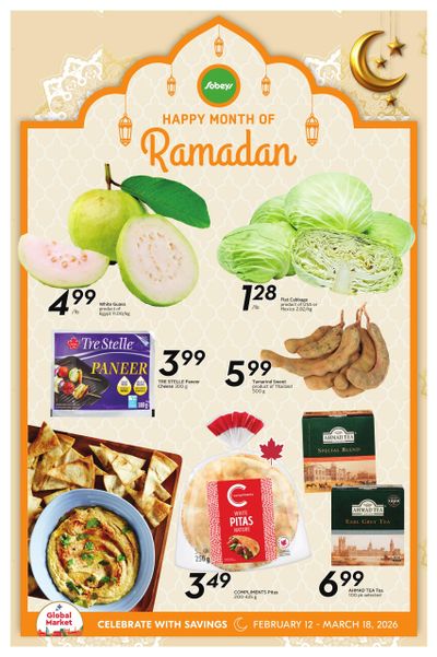Sobeys (ON) Ramadan Flyer February 12 to March 18