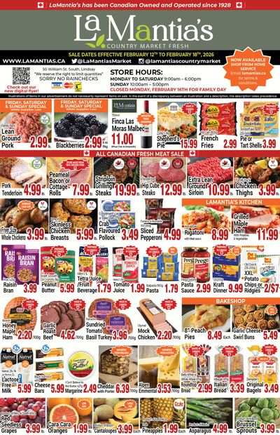 LaMantia's Flyer February 12 to 18