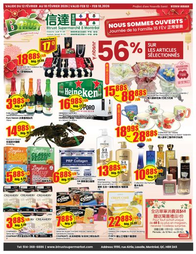 Btrust Supermarket (Montreal) Flyer February 12 to 18