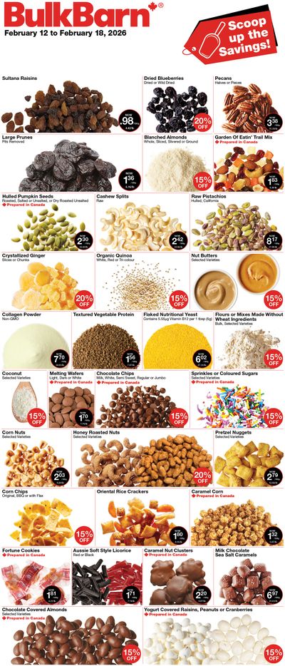 Bulk Barn Flyer February 12 to 18