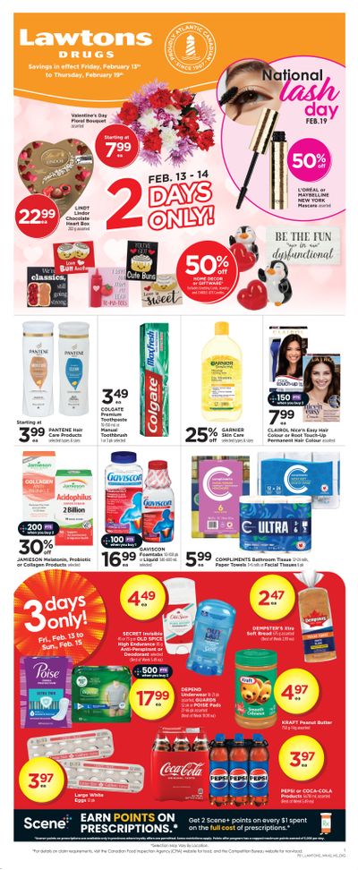 Lawtons Drugs (NS) Flyer February 13 to 19