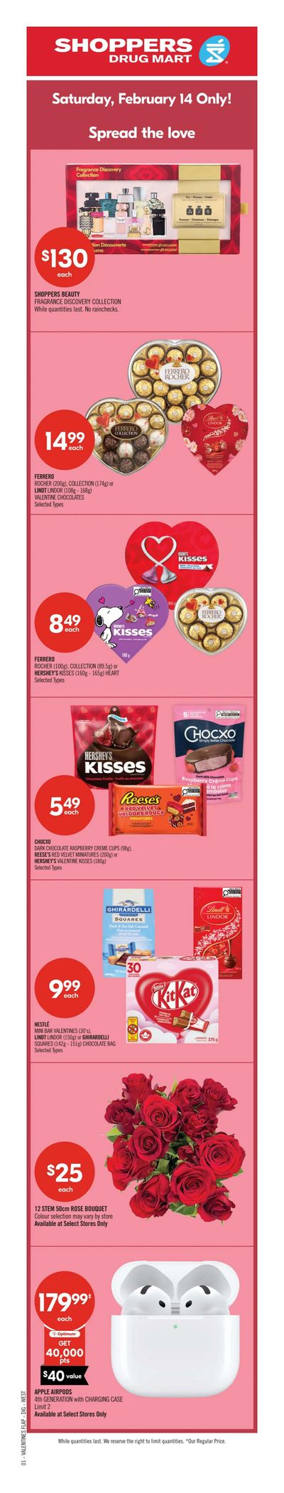 Shoppers Drug Mart (West) Flyer February 14 to 19