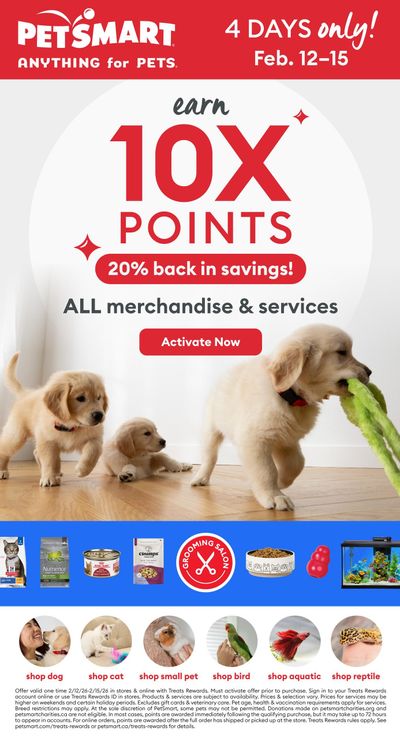 PetSmart Deal February 12 to 15