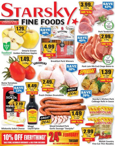 Starsky Foods Flyer February 12 to 18