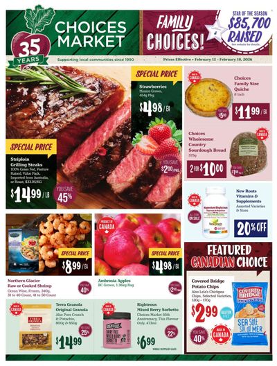 Choices Market Flyer February 12 to 18