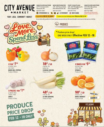 City Avenue Market Flyer February 12 to 25