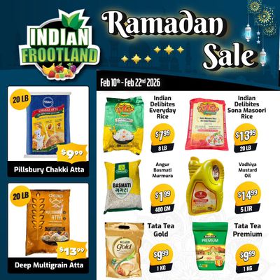 Indian Frootland Flyer February 10 to 22