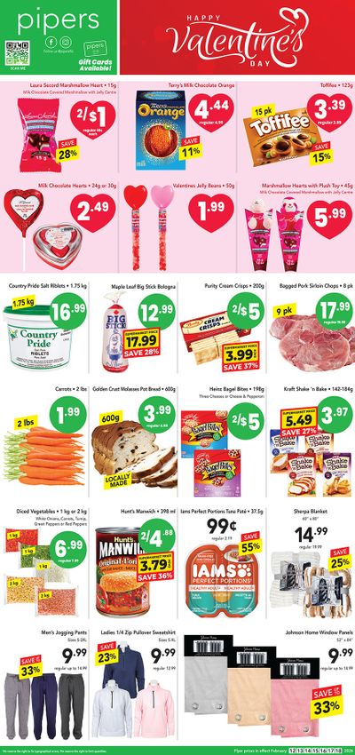 Pipers Superstore Flyer February 12 to 18