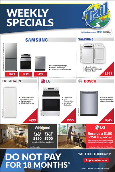 Trail Appliances (AB & SK) Flyer February 12 to 18