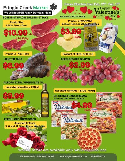 Pringle Creek Market Flyer February 12 to 18
