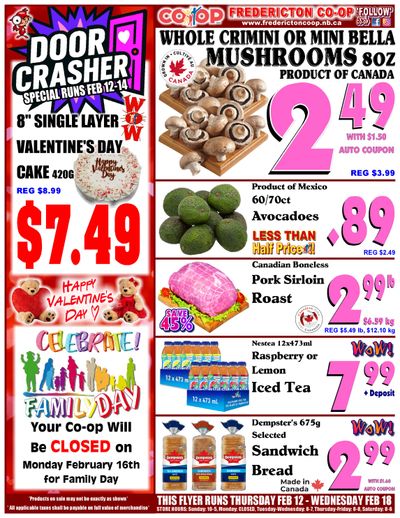 Fredericton Co-op Flyer February 12 to 18