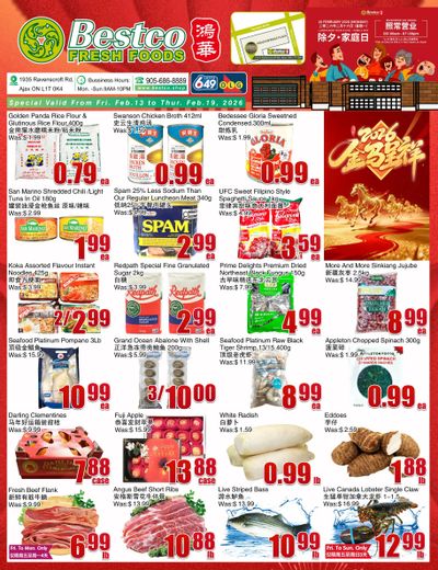 BestCo Food Mart (Ajax) Flyer February 13 to 19