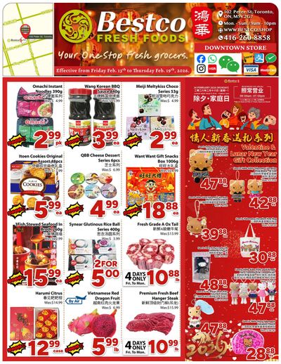BestCo Food Mart (Downtown Toronto) Flyer February 13 to 19