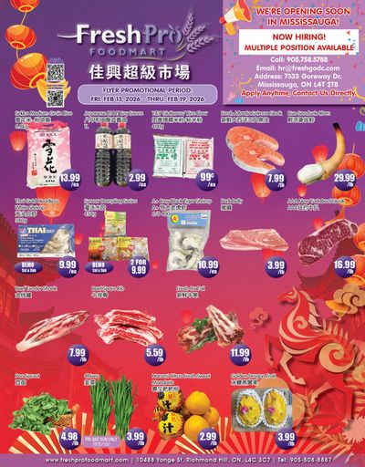 FreshPro Foodmart (Richmond Hill) Flyer February 13 to 19