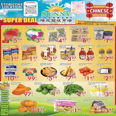 Sunny Foodmart (Etobicoke) Flyer February 13 to 19