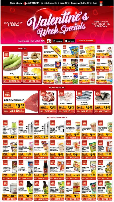 Seafood City Supermarket (AB) Flyer February 12 to 18