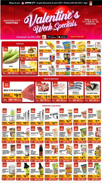 Seafood City Supermarket (MB) Flyer February 12 to 18