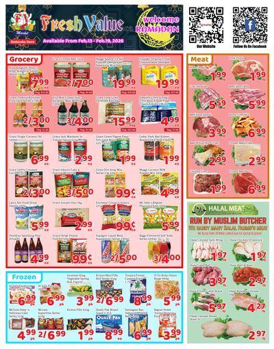 Fresh Value (Etobicoke) Flyer February 13 to 19