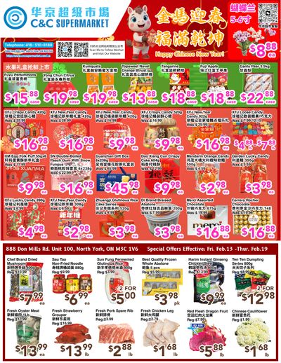 C&C Supermarket Flyer February 13 to 19