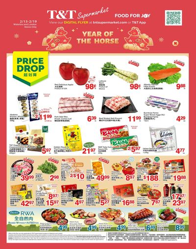 T&T Supermarket (London & Waterloo) Flyer February 13 to 19