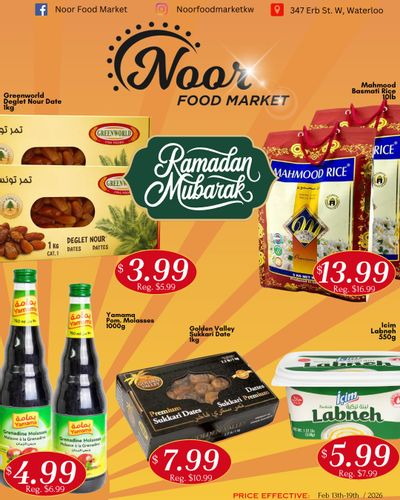 Noor Food Market Flyer February 13 to 19