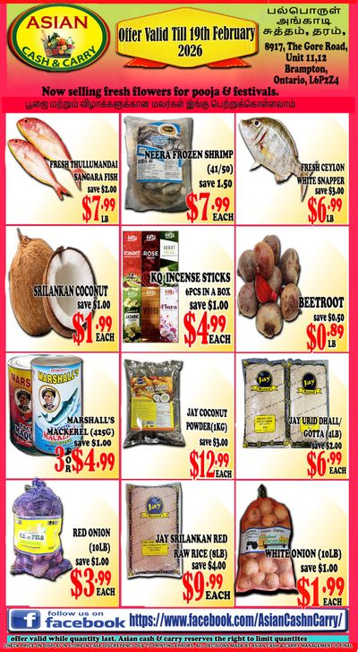 Asian Cash & Carry Flyer February 13 to 19