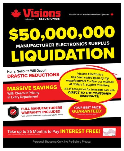 Visions Electronics Flyer February 13 to 19