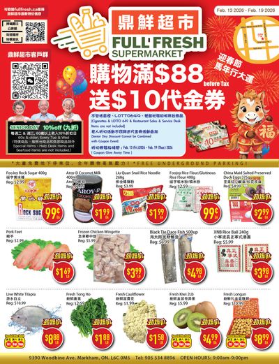 Full Fresh Supermarket Flyer February 13 to 19