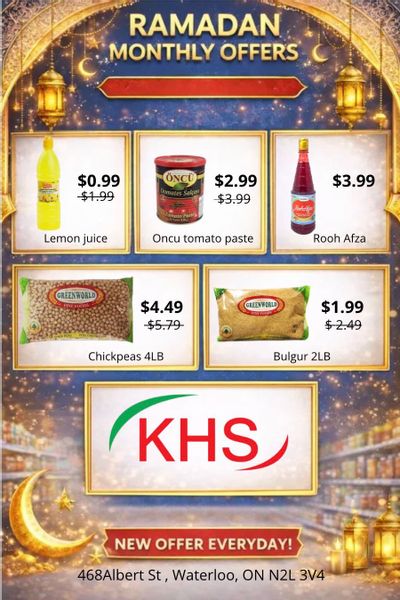 Kishki Halal Supermarket Flyer February 13 to March 12