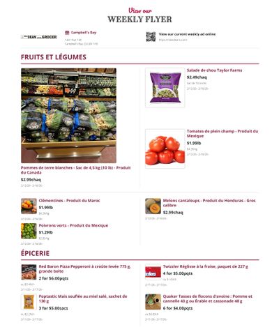 Mike Dean Local Grocer Flyer February 11 to 17