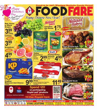 Food Fare Flyer February 14 to 20