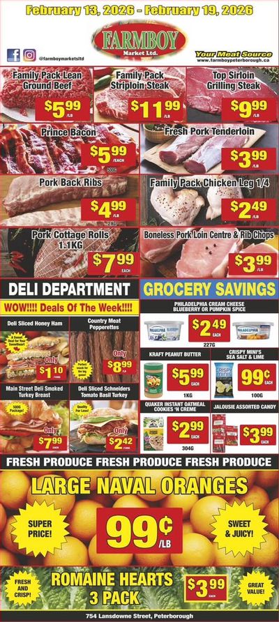 Farmboy Peterborough Flyer February 13 to 19