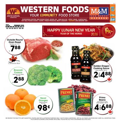 Western Foods Flyer February 13 to 19