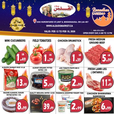 Al-Quds Supermarket Flyer February 13 to 19