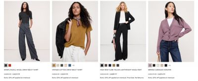 Banana Republic Canada: Sale up to 50% off + Extra 20% off