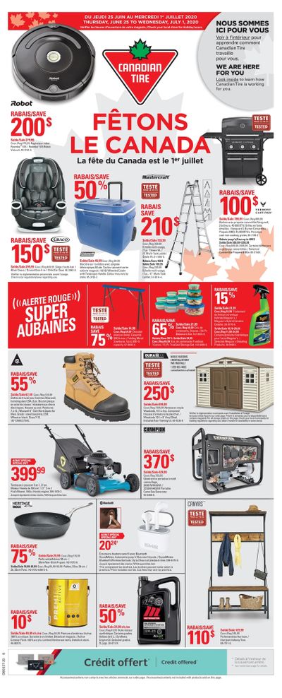 Canadian Tire (QC) Flyer June 25 to July 1