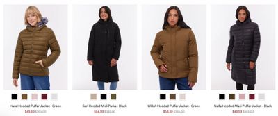 Bench Canada: Save up to $30 with Promo Code + Winter Jackets from $49.99